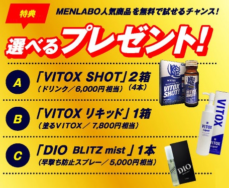 ヴィトックスシリーズプレゼントキャンペーン